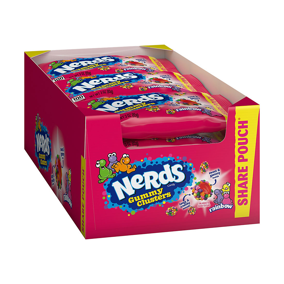 Nerds Gummy Clusters Candy, 12 pk. 2.5LBS