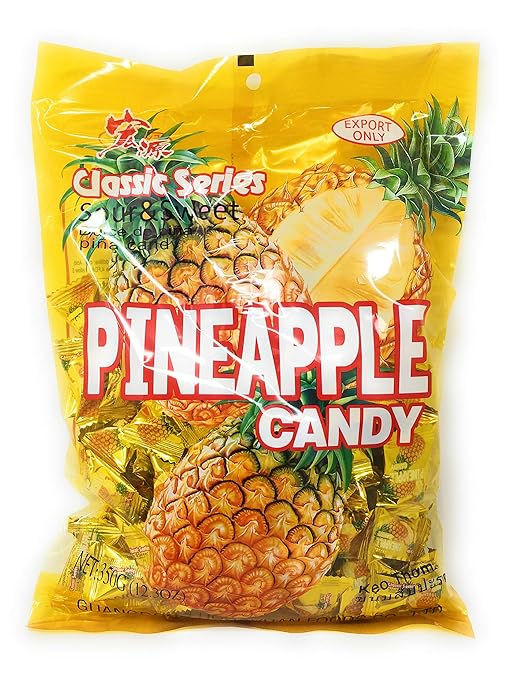 CLASSIC SERIES PINAAPPLE CANDY 12 OZ