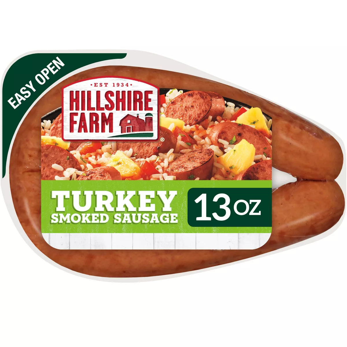 Hillshire Farm, Turkey Polska Kielbasa Smoked Sausage, Refrigerated 13 oz W