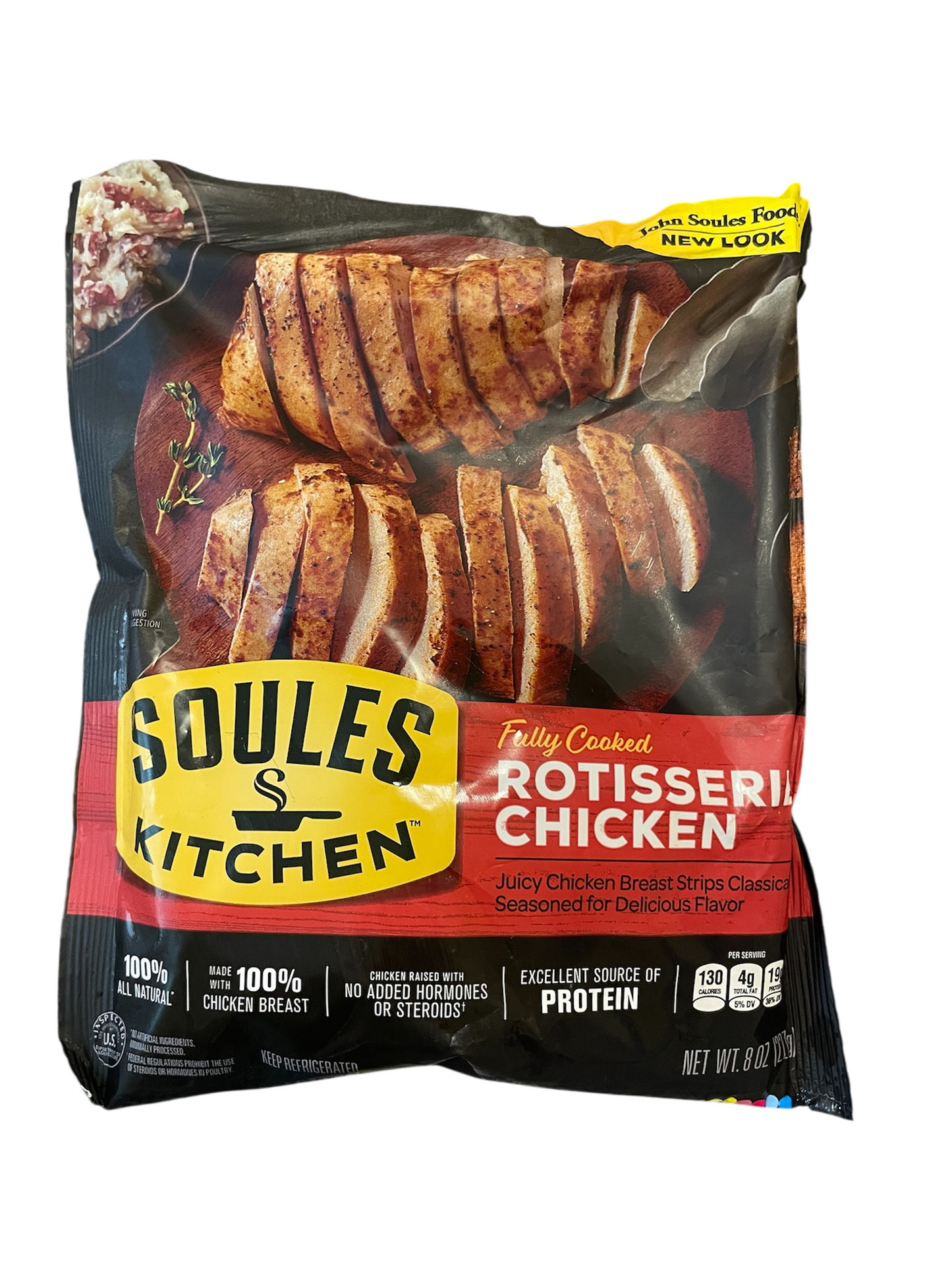 JOHN SOULES ROTISSERIE CHICKEN STRIPS (8 OZ)
