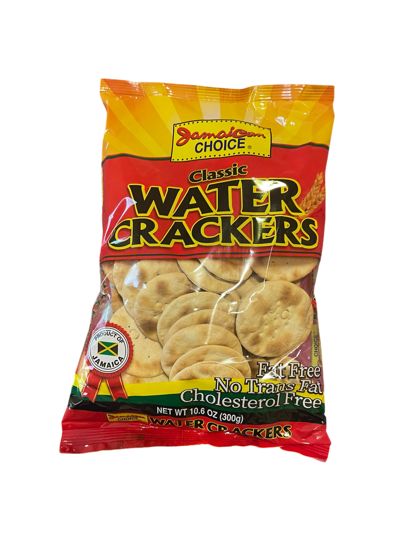 JAMAICAN CHOICE WATER CRACKERS 10.6 OZ