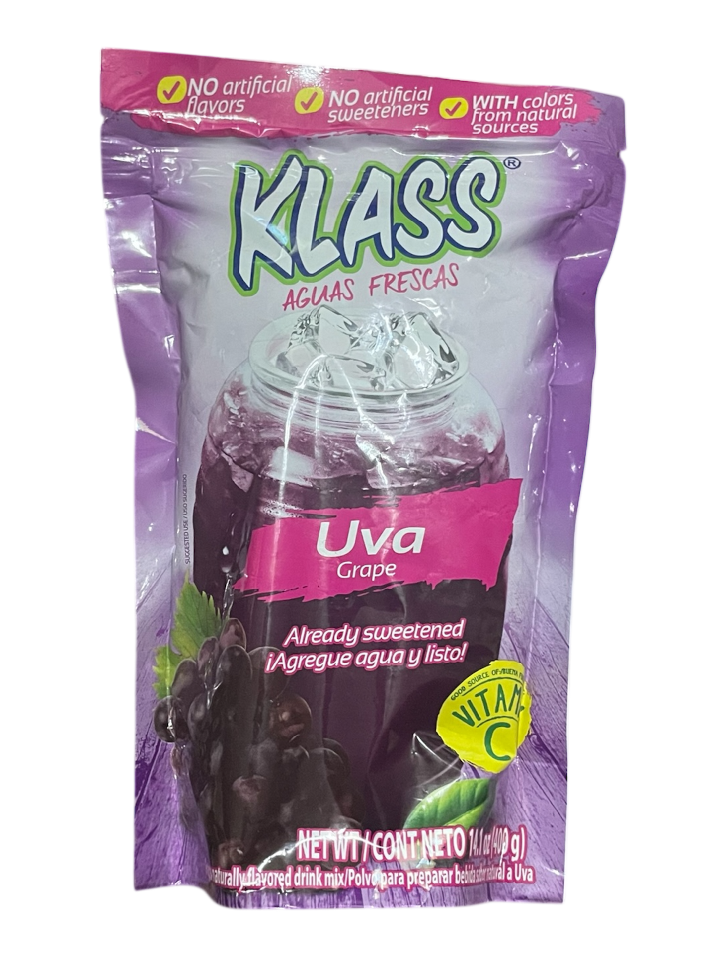 KLASS UVA GRAPE AGUAS FRESCAS 14.1 OZ