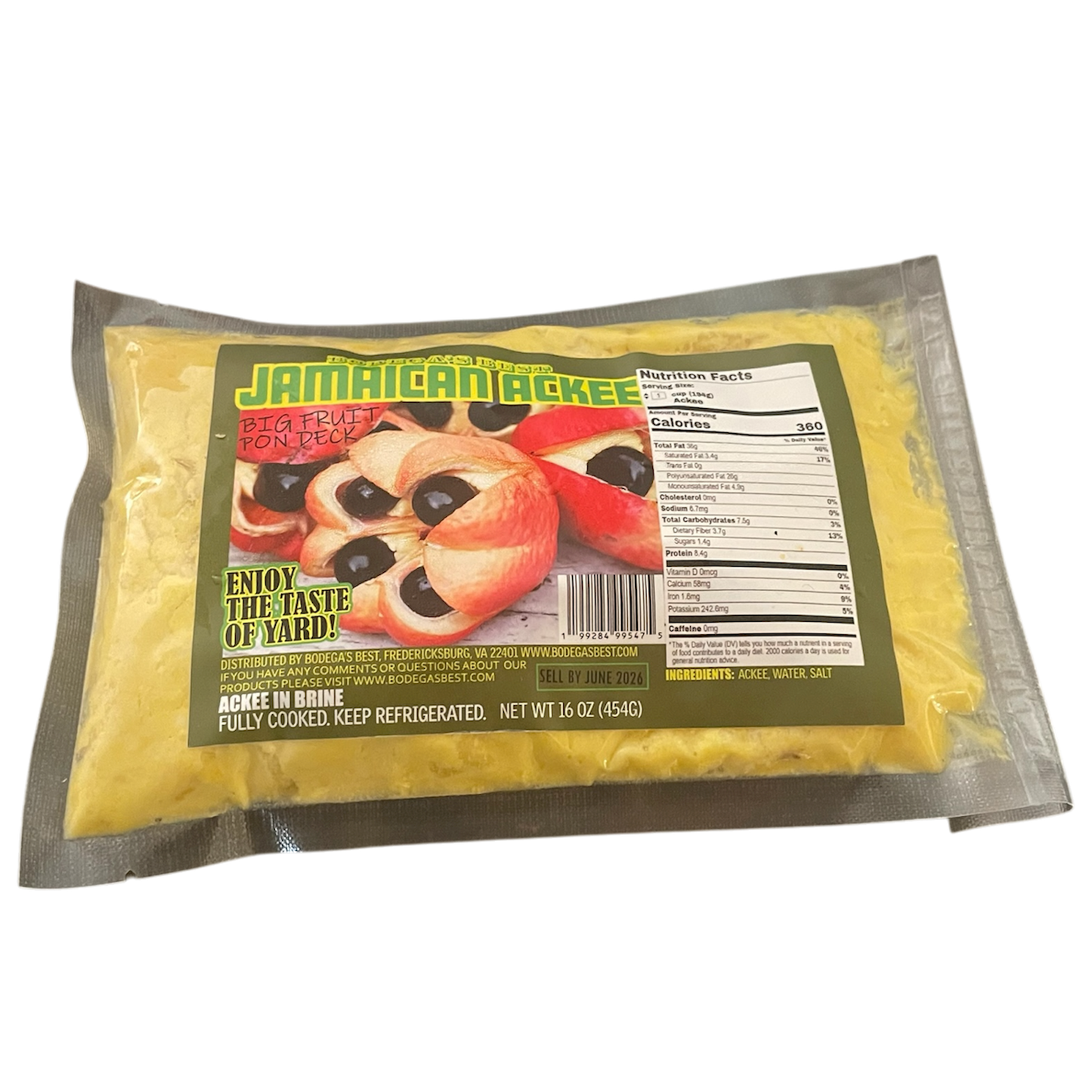 BODEGA'S BEST JAMAICAN ACKEE 16 OZ