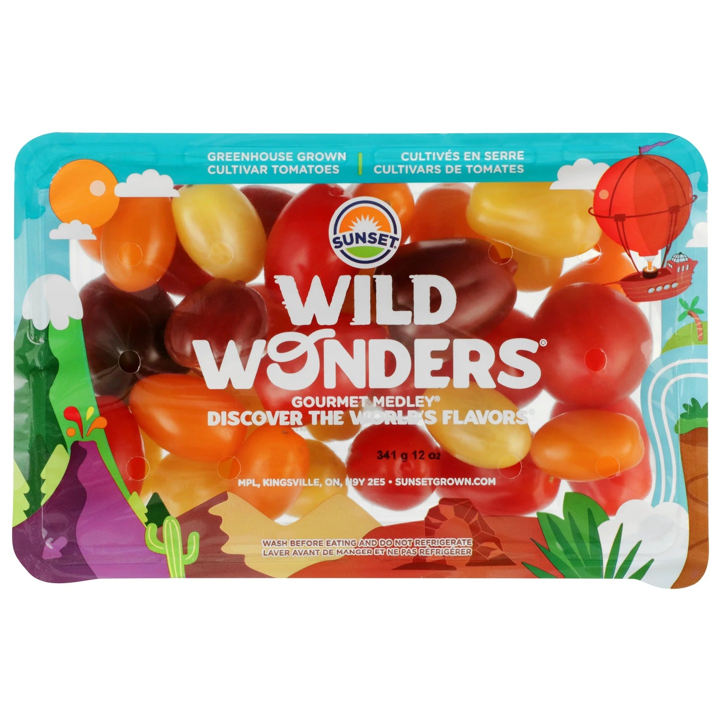 Sunset Wild Wonders Medley Tomatoes, 12oz Package