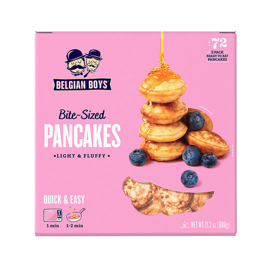 Belgian Boys Bite-Size Pancakes, 72 ct.  22 OZ