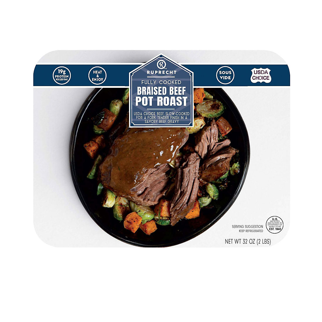 Ruprecht Fully Cooked Beef Pot Roast, 2 lbs.
