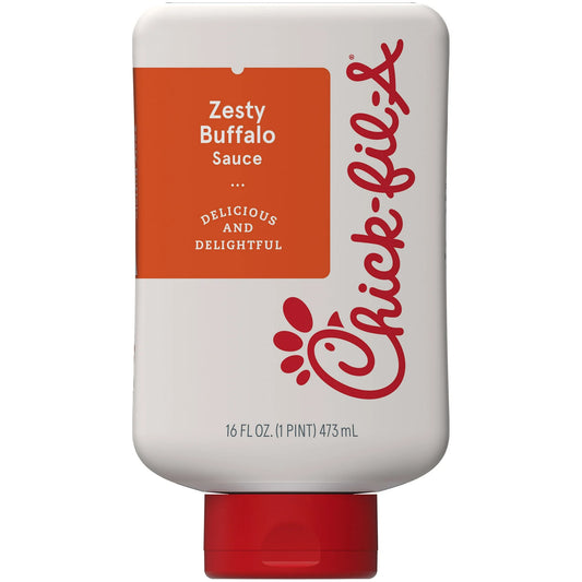 Chick-fil-A Zesty Buffalo Sauce, 16 fl oz Squeeze Bottle W