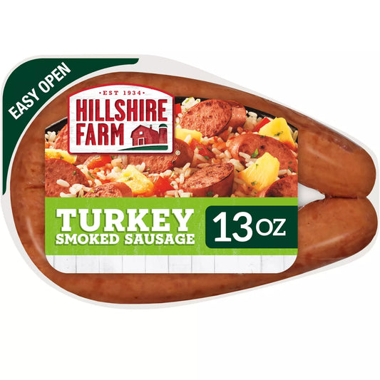 Hillshire Farm, Turkey Polska Kielbasa Smoked Sausage, Refrigerated 13 oz W
