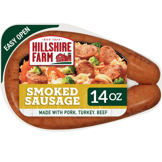 Hillshire Farm Smoked Sausage, 14 oz CONTAINS PORK W