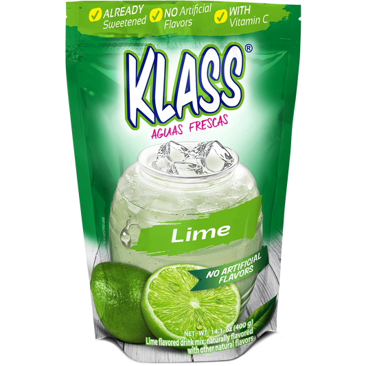 Klass Aguas Frescas Limonada Limeade Drink Mix 14.1 oz