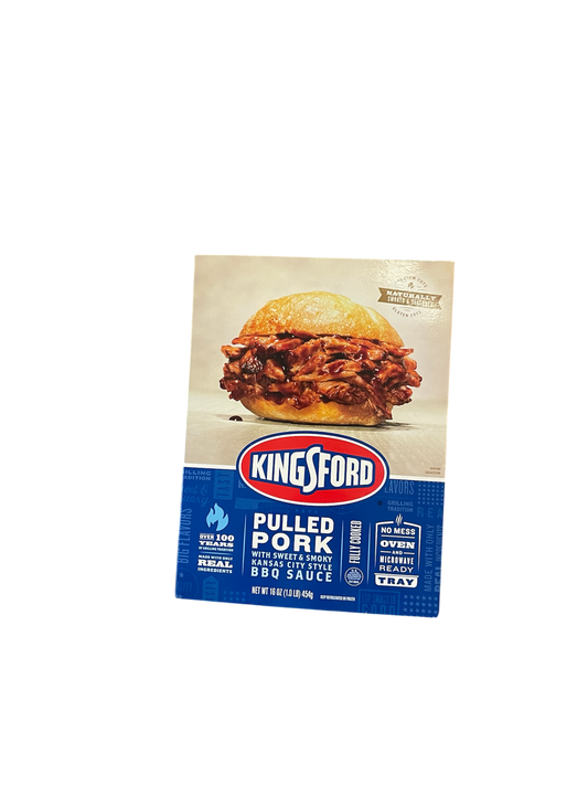 KINGSFORD PULLED PORK 16 oz