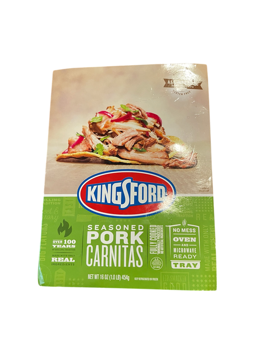 KINGSFORD PORK CARNITAS 16 oz