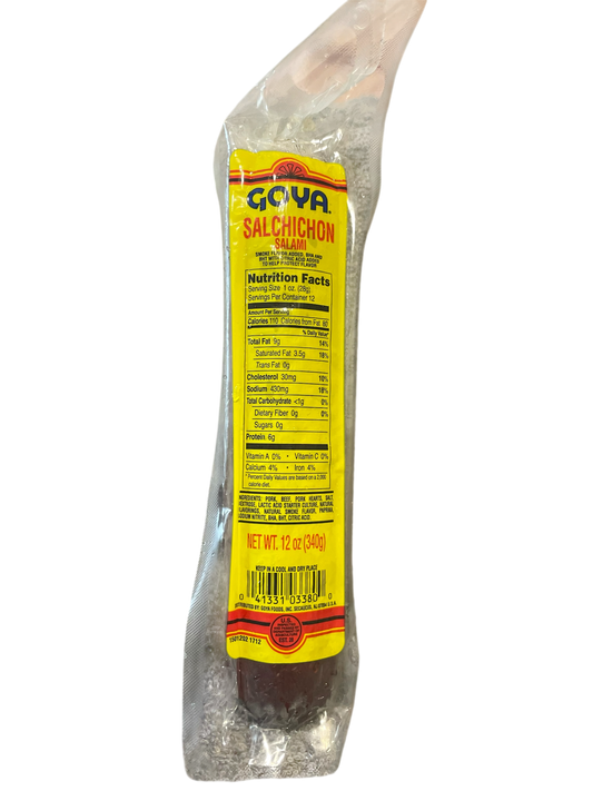 Goya Salchichon Salami P 12 OZ