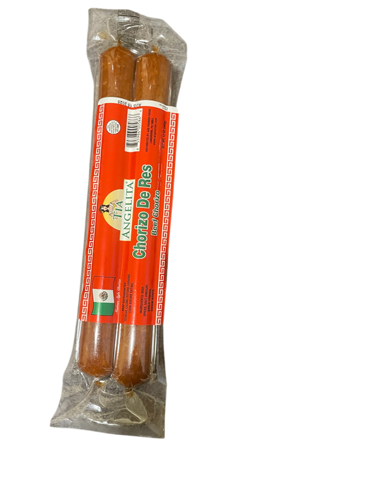 TIA ANGELITA CHORIZO DE RES BEEF CHORIZO 12 OZ