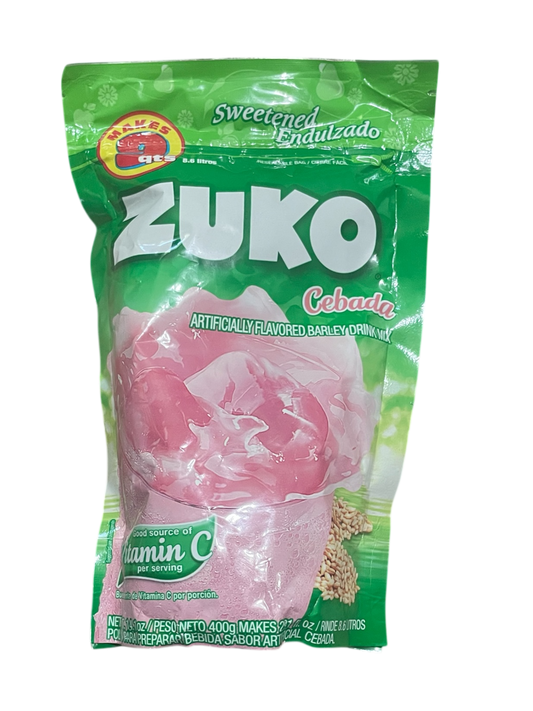 ZUKO CEBADA SWEETENED ENDULZADO 14.1 OZ