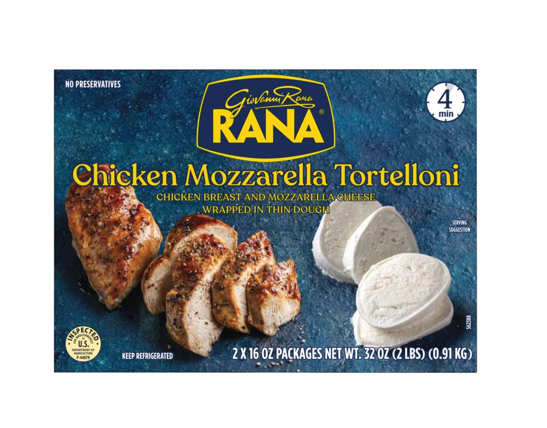Rana Chicken Mozzarella Tortelloni, 2 lbs.