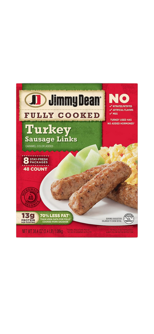 Jimmy Dean Turkey Sausage Links, 48 ct.
