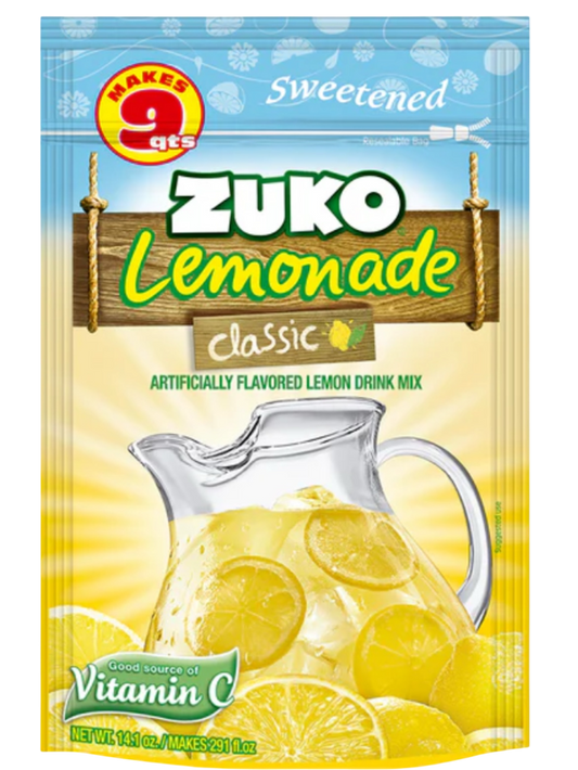 Zuko Lemonade Bag, 14.1 oz