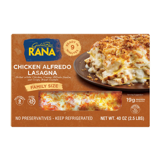 Rana Chicken Alfredo Lasagna, Family Size, 40oz, Refrigerated W