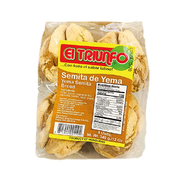 Semita de Yema Caja 12 COUNT 12. oz