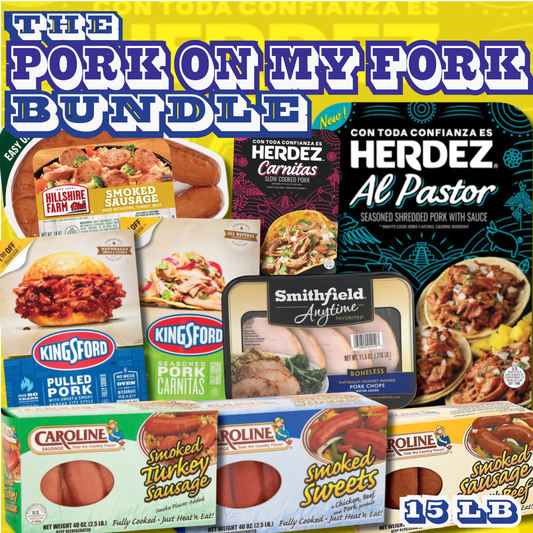 THE PORK ON MY FORK BUNDLE 15 LB