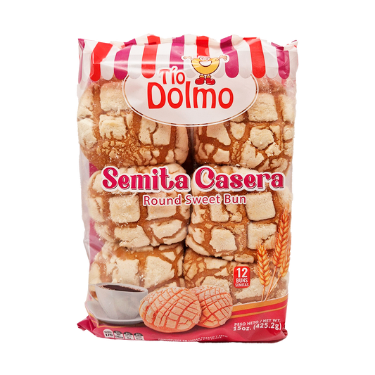 Tio-dolmo-sentia-casera ROUND SWEET BUN 15-oz  12 COUNT