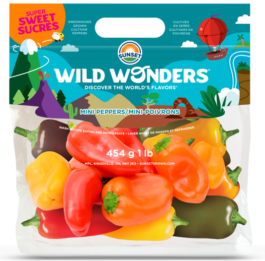 WILD WONDERS MINI PEPPERS 1 LB
