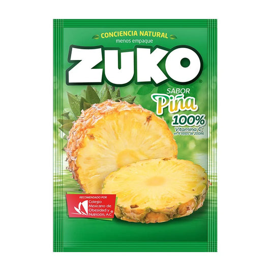 Zuko Pineapple Drink Mix Bag, 14.1 oz
